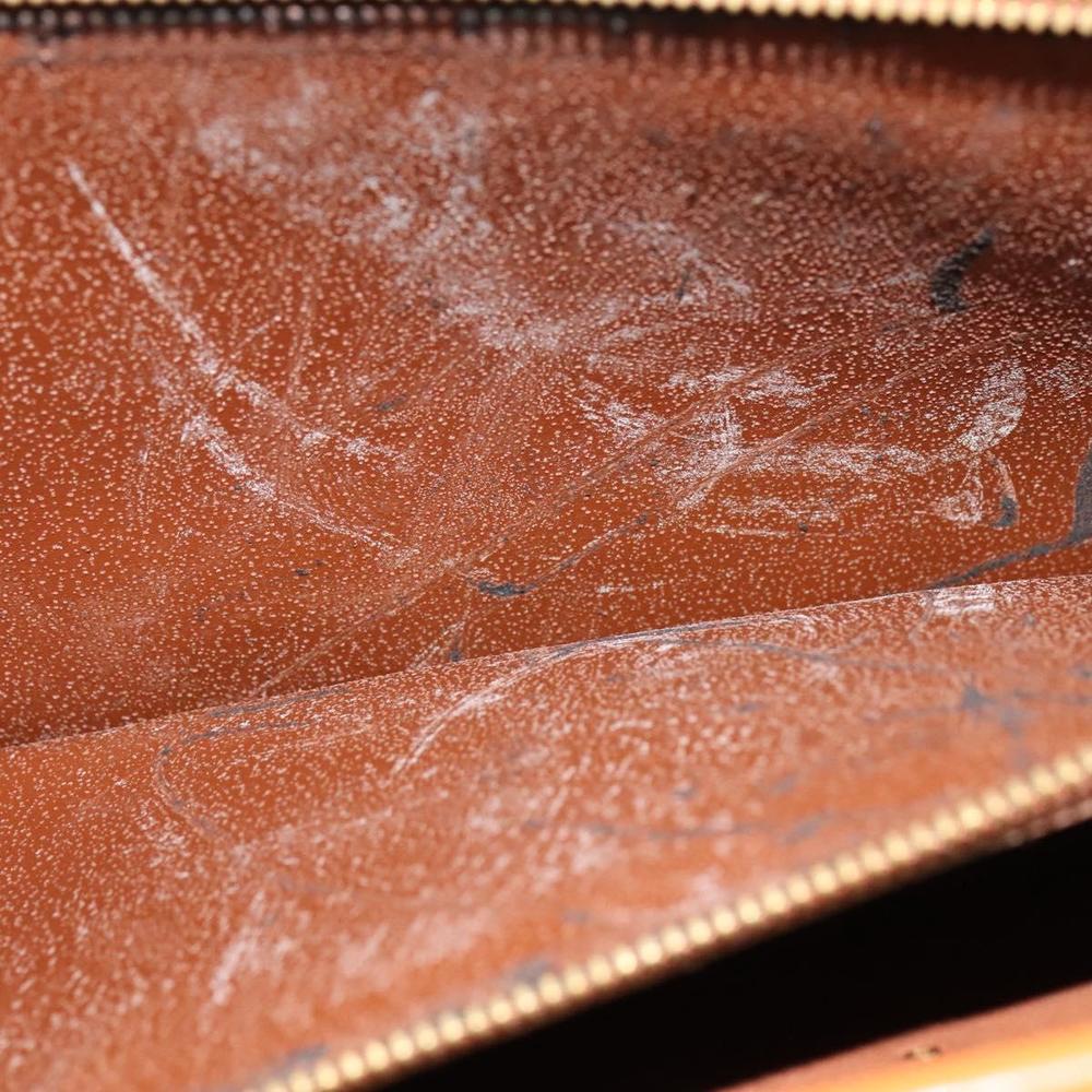 LOUIS VUITTON Epi Serviette Fermoir Business Bag Zipangu Gold M54358 Auth 116738 - Picture 11 of 16